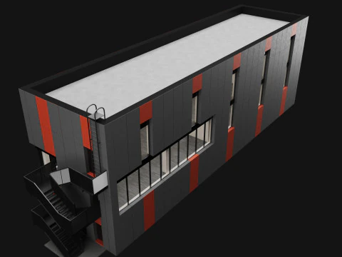 Office building 1 3D Model