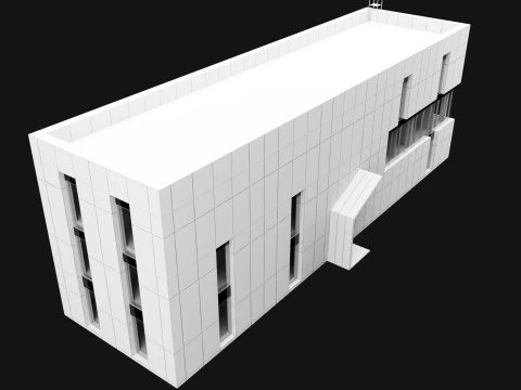 Office building 1 3D Model