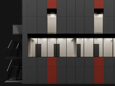 Office building 1 3D Model