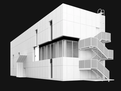 Office building 1 3D Model