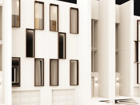 Town house 1 3D Model