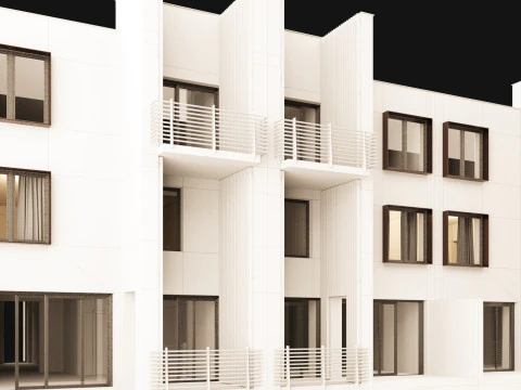 Town house 1 3D Model