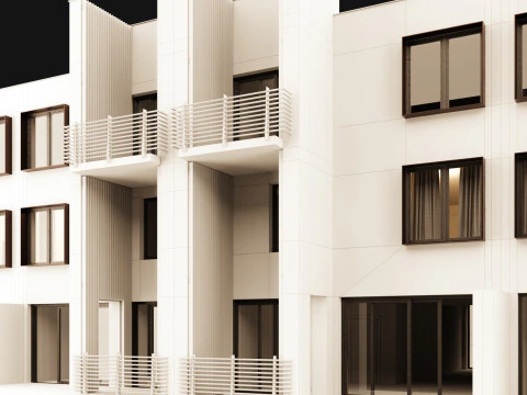 Town house 1 3D Model