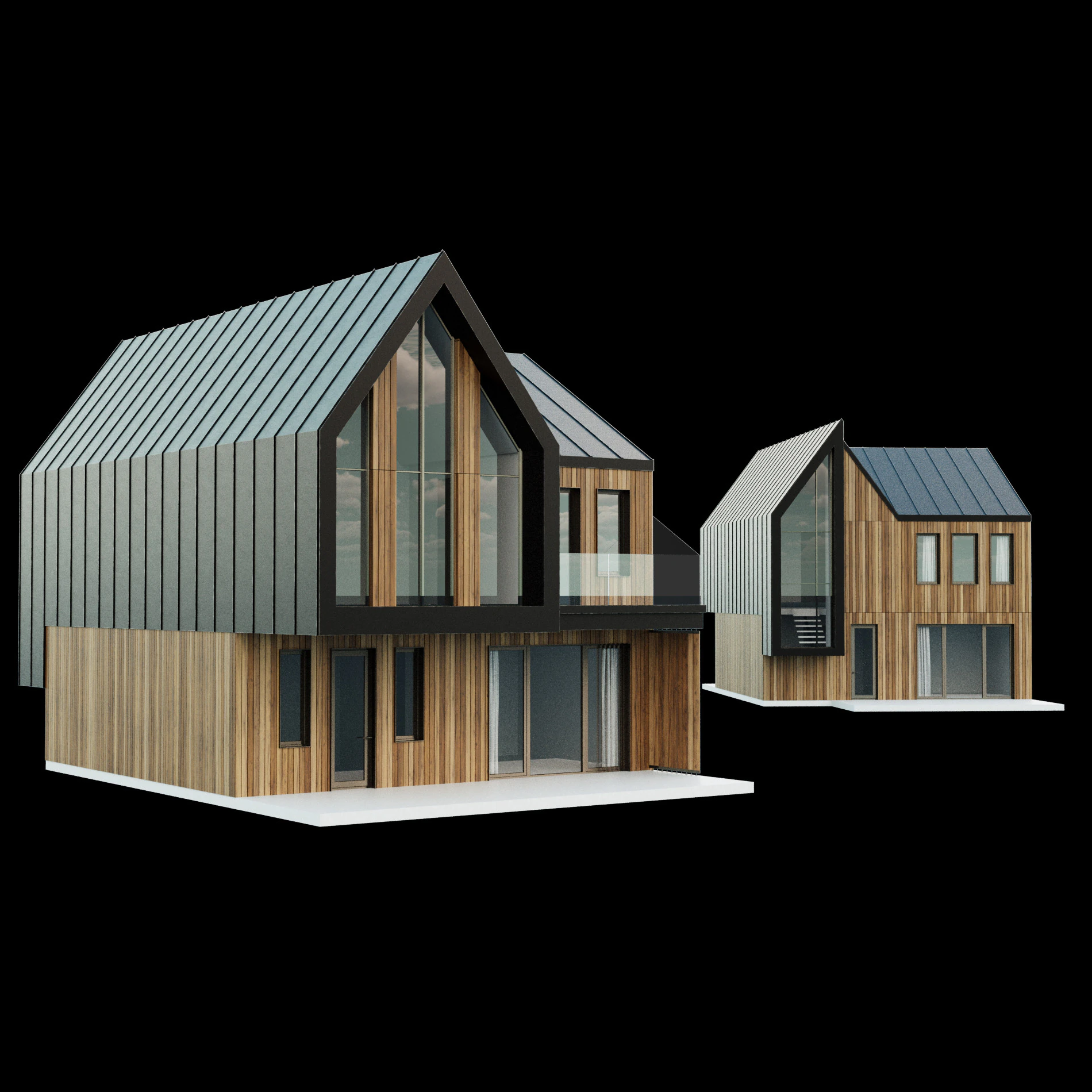 Town house 2 3D Model .c4d .max .obj .3ds .fbx .stl .blend