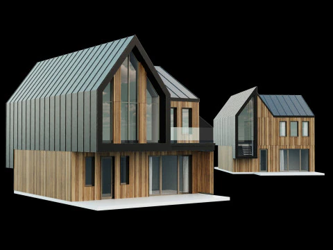 Dorpshuis 2 3D Model