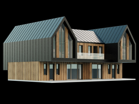 Town house 2 3D Модель