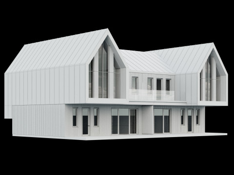 Town house 2 3D Модель