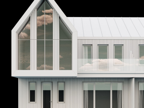 Town house 2 3D Модель