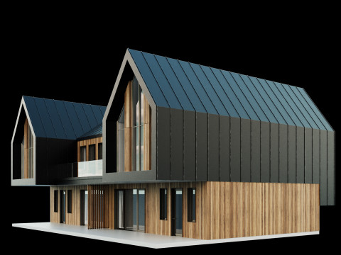Town house 2 3D Модель