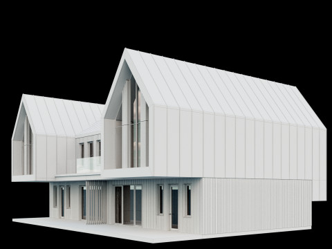 Town house 2 3D Модель