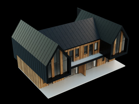 Town house 2 3D Модель