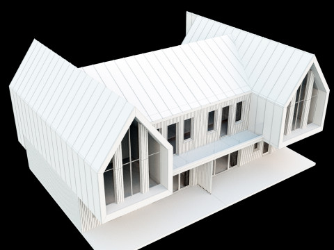 Town house 2 3D Модель