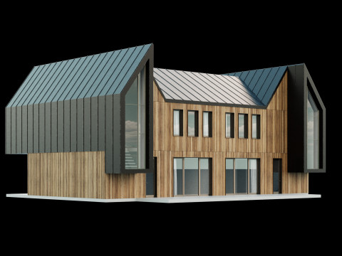 Town house 2 3D Модель