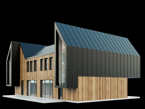 Town house 2 3D Model