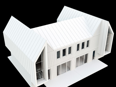 Town house 2 3D Модель