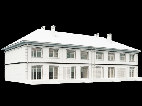 Town house 3 3D Model