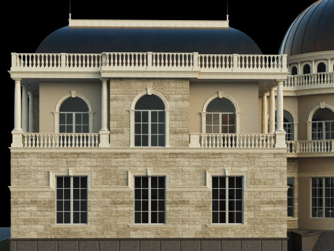 Classic villa 3D 모델