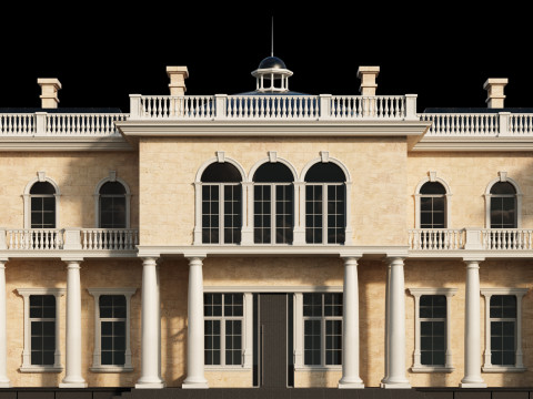Classic villa 2 Modelo 3D
