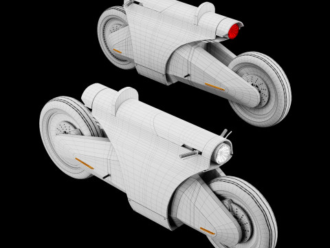 Concept motorcycle 3 Modelo 3D
