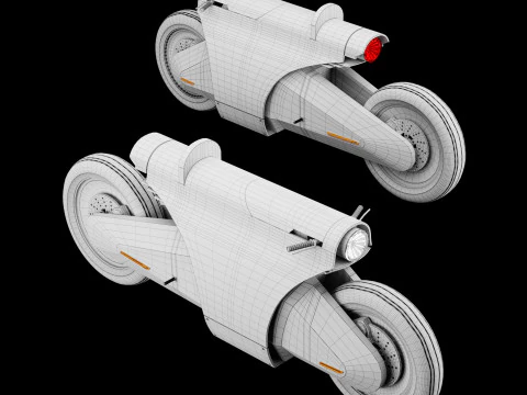 コンセプトバイク3 3Dモデル