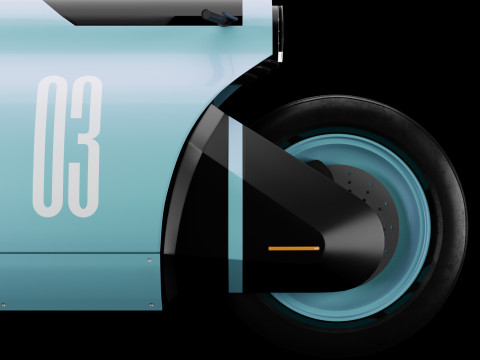Concept motorcycle 3 Modelo 3D