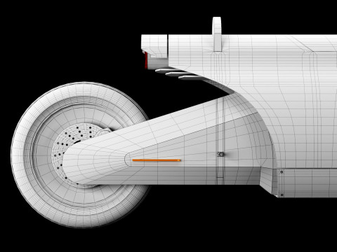 Concept motorcycle 3 Modelo 3D