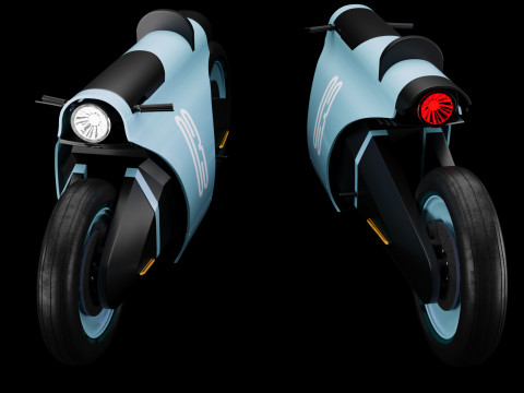 Concept motorcycle 3 Modelo 3D