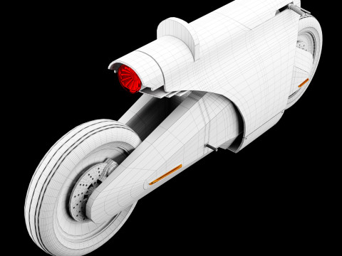 Concept motorcycle 3 Modelo 3D