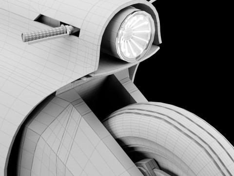Concept motorcycle 3 Modelo 3D