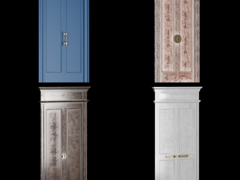 Door collection 2 28 pieces 3D 模型