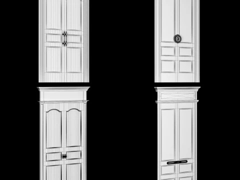 Door collection 2 28 pieces 3D Model