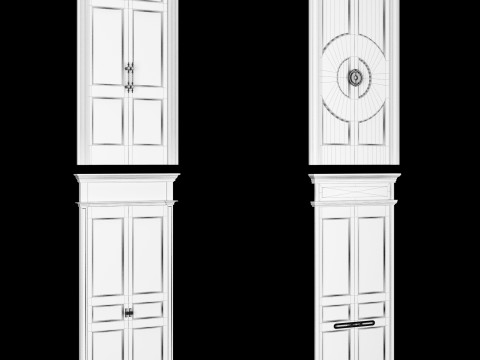 Door collection 2 28 pieces 3D 模型