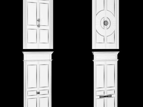 Door collection 2 28 pieces 3D Model