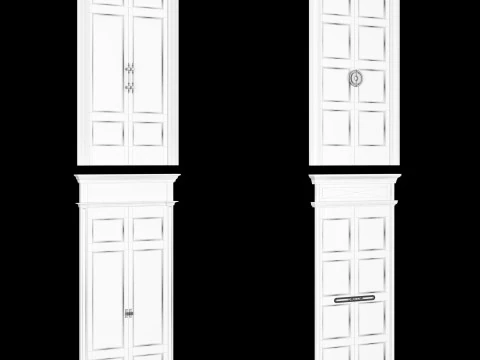 Door collection 2 28 pieces 3D Model