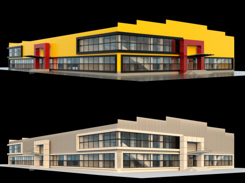 Retail store 3D मॉडल