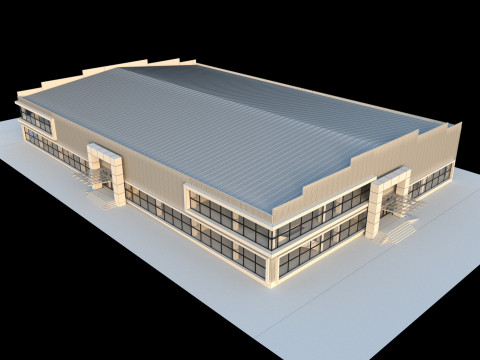 Retail store Modelo 3D