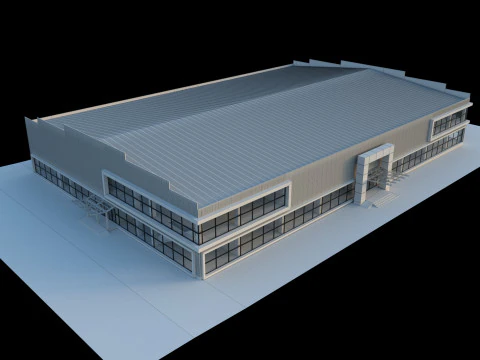 Retail store 3D Model