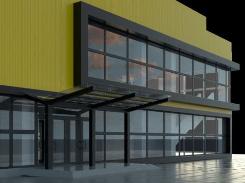 Retail store Modelo 3D