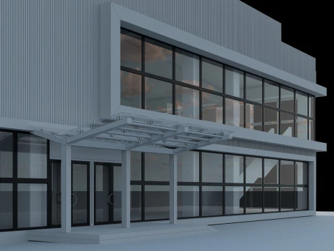 Retail store 3D Model