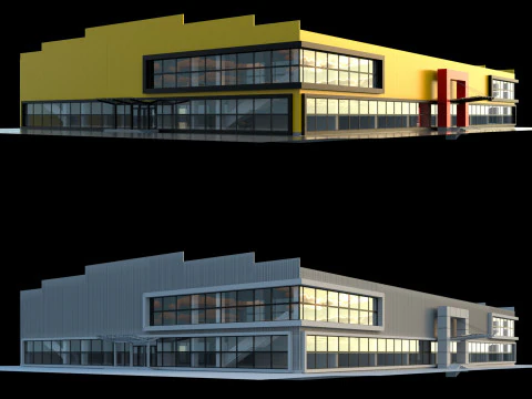 Retail store 3D Model