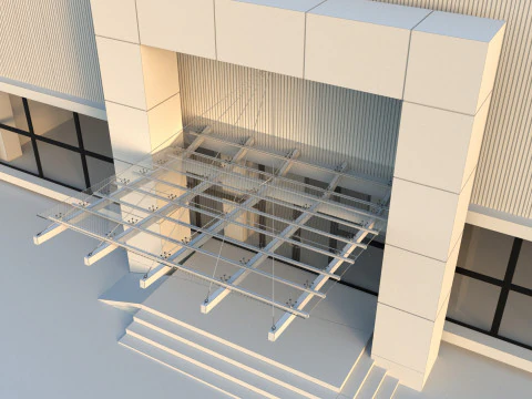 Retail store 3D Model