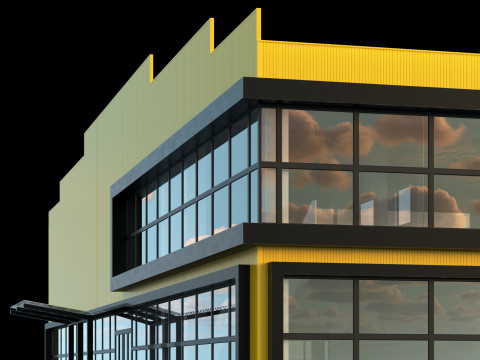 Retail store Modelo 3D