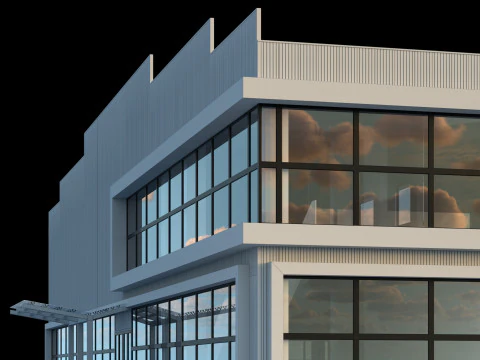 Retail store 3D Model