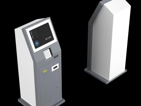 Payment terminal 1 3D Model