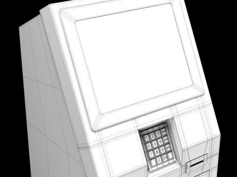 Payment terminal 1 3D Model