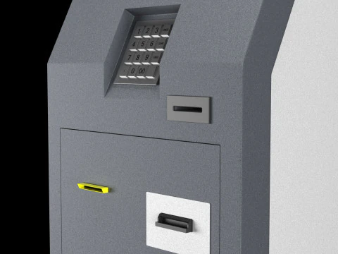 Payment terminal 1 3D Model