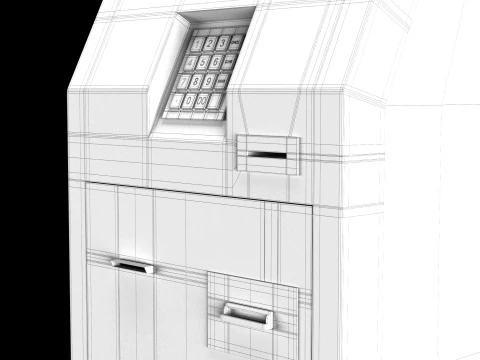 Payment terminal 1 3D Model
