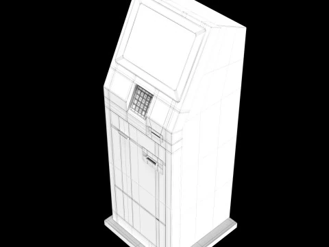Payment terminal 1 3D Model