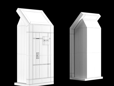 Payment terminal 2 3D Model
