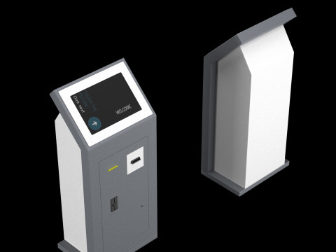 Payment terminal 2 Model 3D